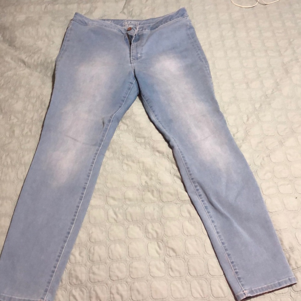 Light blue jeans